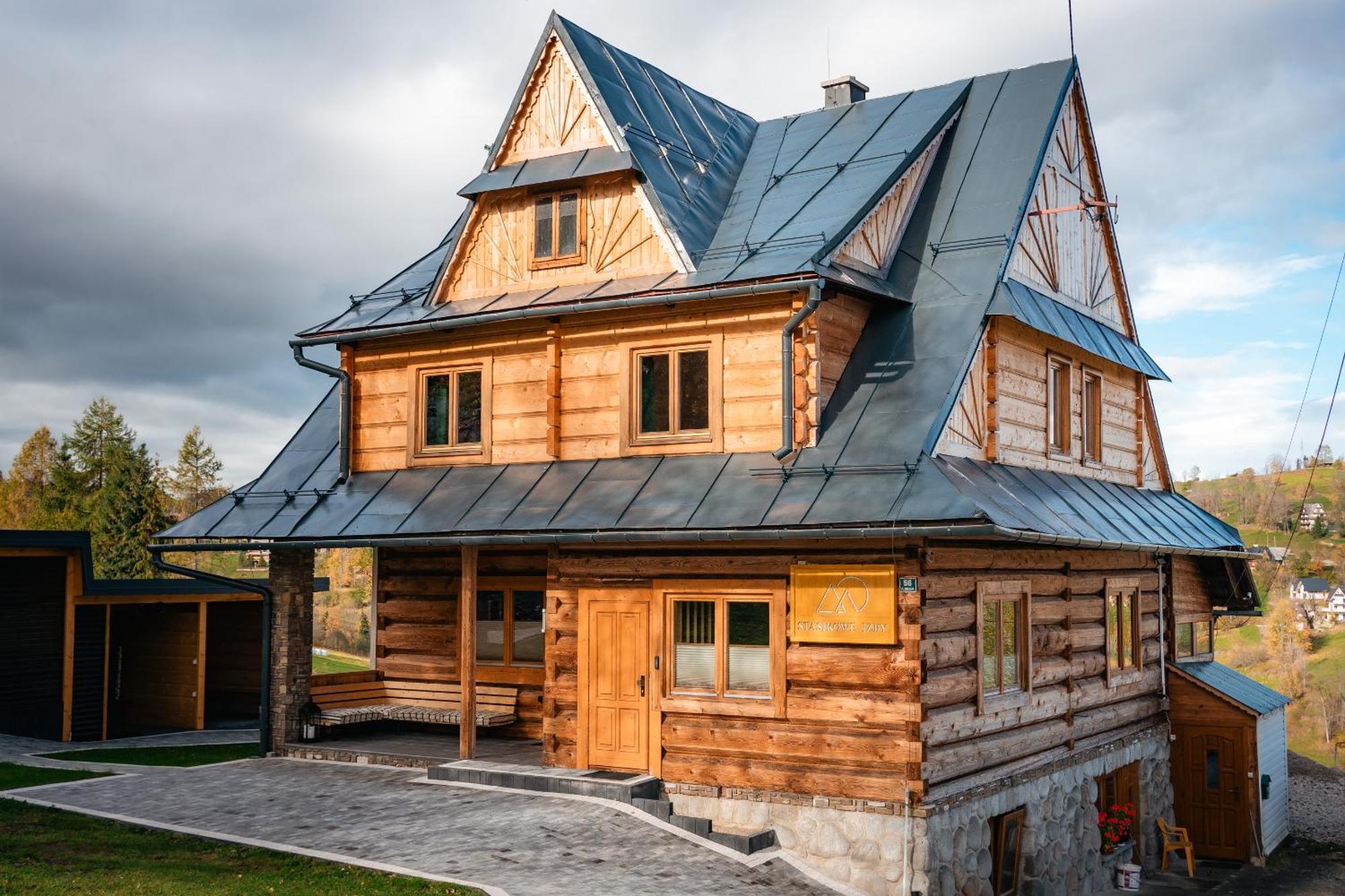 Apartamenty Dwupoziomowe Stasikowe Izby Bukowina Tatrzańska Kültér fotó